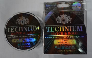 Леска SHIMANO TECHNIUM MATCH & BOLO 150m.Цена за 10 штук..Размеры внутри.О (Арт. RS5265)