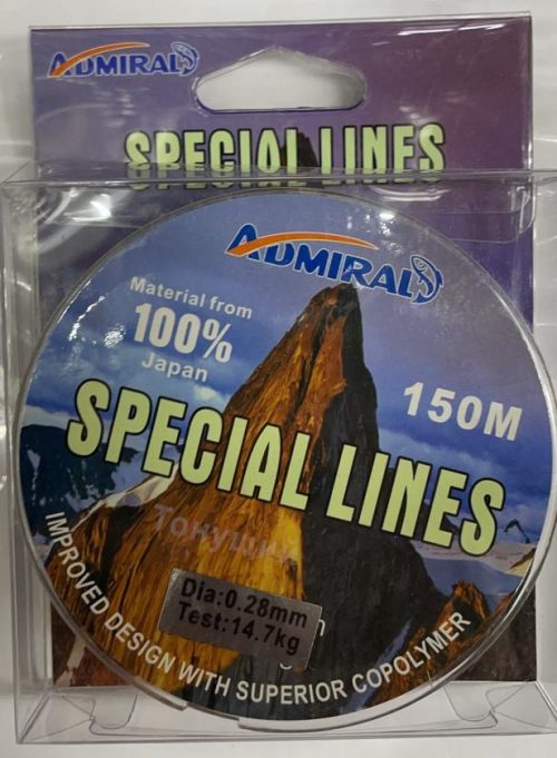 Леска SPECIAL LINES 150м ADMIRAL.Минимальный заказ 10 штук. (Арт. RS5099)