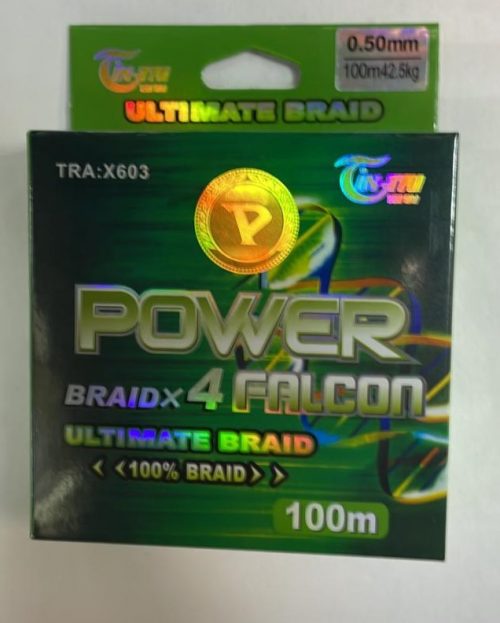 Шнур плетёный Gin tai FALCON POWER BRAID X4 100m. (Арт. RS46932)