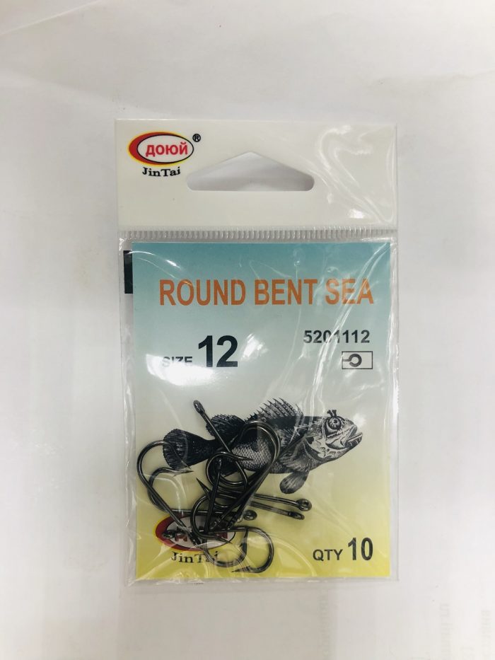 КРЮЧКИ ДОЮЙ ROUND BENT SEA #12, 10 ШТ.Минимальный заказ 10 пачек. (Арт. RS4120)