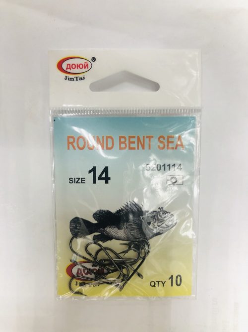 КРЮЧКИ ДОЮЙ ROUND BENT SEA #14, 10 ШТ.Минимальный заказ 10 пачек. (Арт. RS4122)