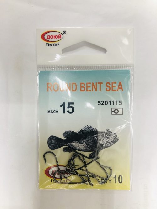 КРЮЧКИ ДОЮЙ ROUND BENT SEA #15, 10 ШТ.Минимальный заказ 10 пачек. (Арт. RS4123)