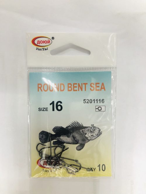 КРЮЧКИ ДОЮЙ ROUND BENT SEA #16, 10 ШТ.Минимальный заказ 10 пачек. (Арт. RS4124)