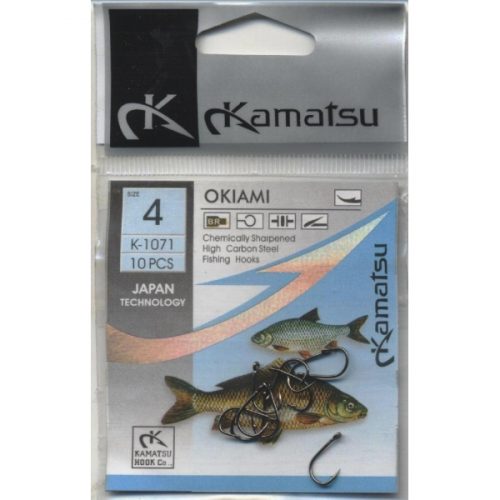 OKIAMI КРЮЧКИ KAMATSU, 10 ШТ.Минимальный заказ 10 пачек. (Арт. RS4078)