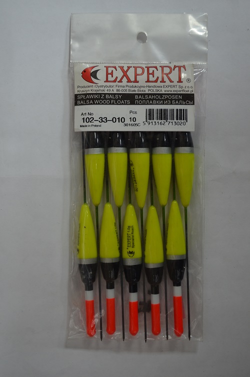 Поплавки EXPERT 1g-10 штук.Размеры внутри. (Арт. RS3828)