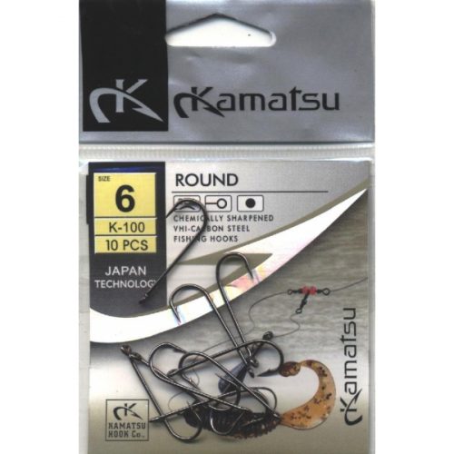 ROUND КРЮЧКИ KAMATSU, 10 ШТ.Минимальный заказ 10 пачек. (Арт. RS4079)