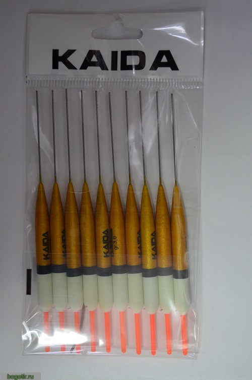 Поплавки KAIDA №1-32-3g-10 штук.Размеры внутри. (Арт. RS3950)