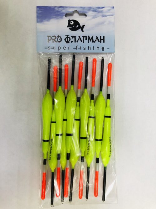 Поплавки PRO ФЛАГМАН 10 штук-4g.LN (Арт. RS3558)