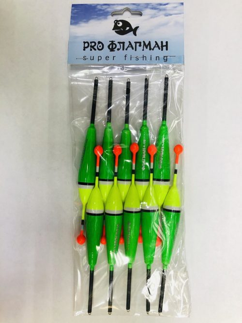 Поплавки PRO ФЛАГМАН 10 штук-4g.LN (Арт. RS3569)