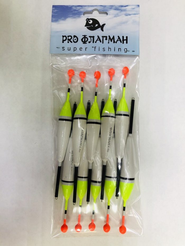 Поплавки PRO ФЛАГМАН 10 штук-4g.LN (Арт. RS3571)