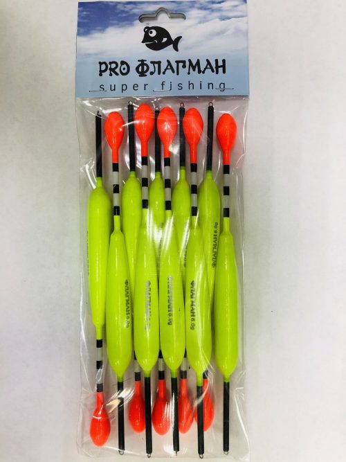 Поплавки PRO ФЛАГМАН 10 штук-6g.LN (Арт. RS3649)