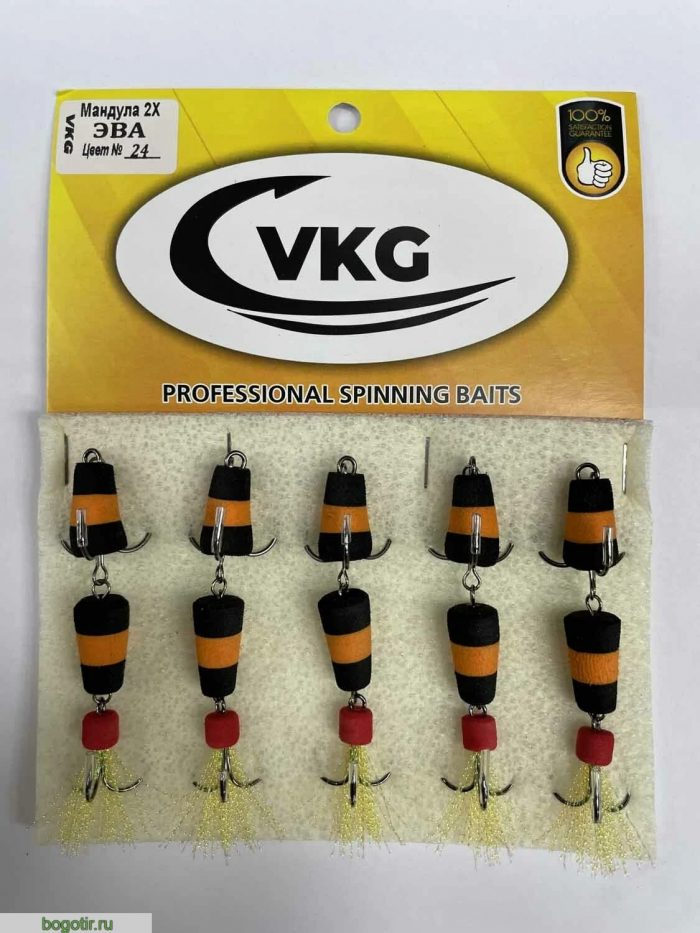 Мандула 2X ЭВА VKG PROFESSIONAL SPINNING BAITS (Арт. RS45849)