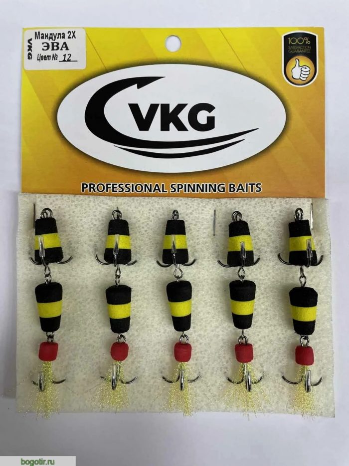 Мандула 2X ЭВА VKG PROFESSIONAL SPINNING BAITS (Арт. RS45852)