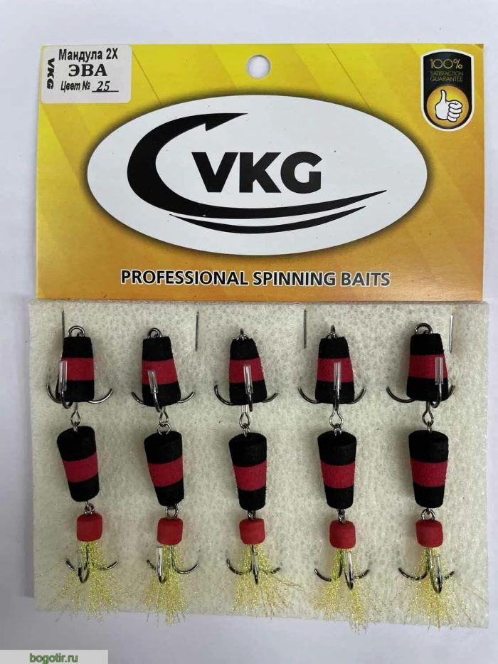 Мандула 2X ЭВА VKG PROFESSIONAL SPINNING BAITS (Арт. RS45862)