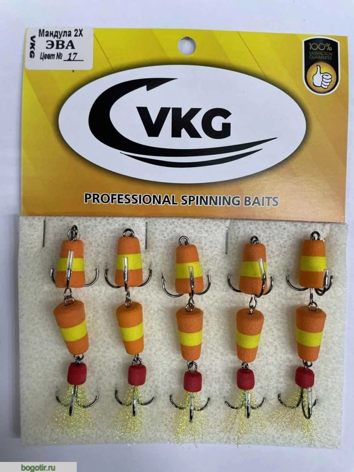 Мандула 2X ЭВА VKG PROFESSIONAL SPINNING BAITS (Арт. RS45866)