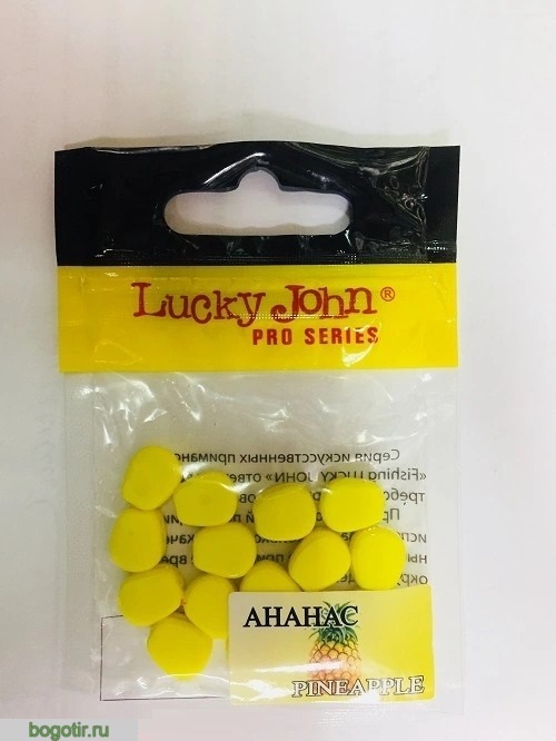 Силиконовая наживка кукуруза LUCKY JOHN(АНАНАС)VV (Арт. RS46108)