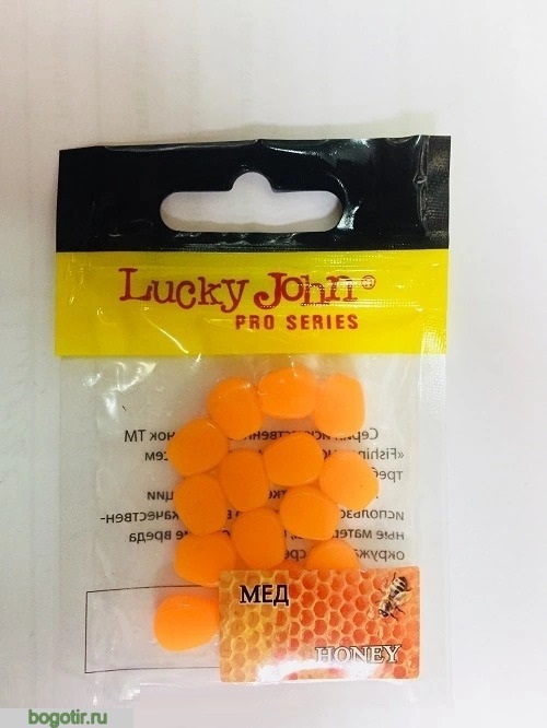 Силиконовая наживка кукуруза LUCKY JOHN(МЁД)VV (Арт. RS46107)