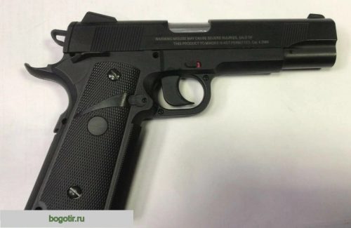 Пневматический пистолет STALKER S1911G 4.5mm