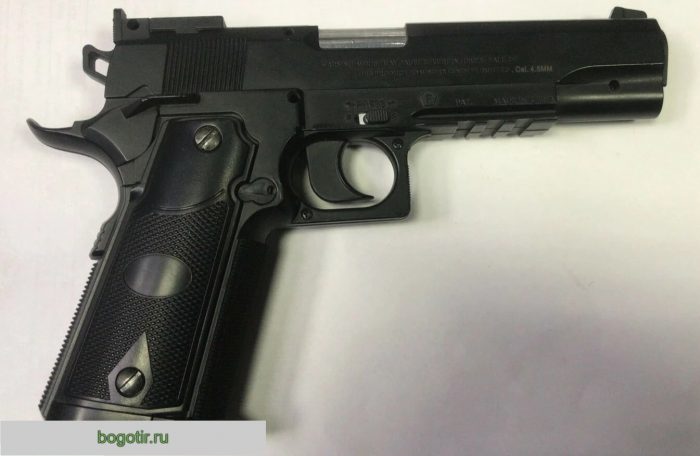 Пневматический пистолет STALKER S1911Т 4.5mm