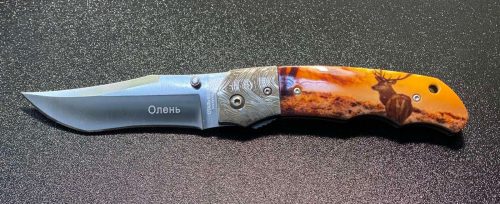 Нож складной 3062 олень (Арт. RS1197)