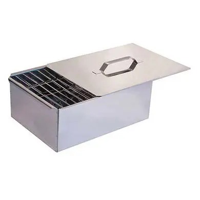 Коптильня двухъярусная 380х280х170 0.5 нержавейка (Арт. RS28390)
