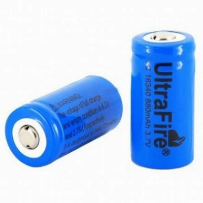 АККУМУЛЯТОР 16340 LI-ION ULTRAFIRE 3.7V (Арт. RS28928)