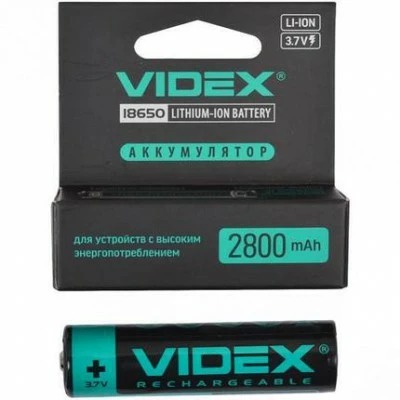 АККУМУЛЯТОР LI-ION VIDEX 3.7V 2800 MAH С ЗАЩИТОЙ (Арт. RS29057)