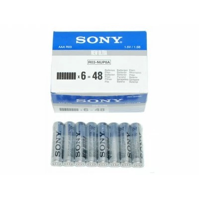 БАТАРЕЙКИ АAА SONY (4 SH ) R03 (40 ШТ.) (Арт. RS29073)