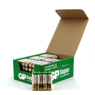 БАТАРЕЙКИ ALKALINE AA GP LR6 96 BOX (96 ШТ.) (Арт. RS29101)