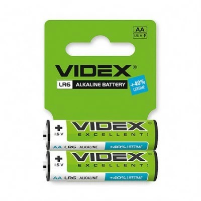 БАТАРЕЙКИ ALKALINE AA(2SH-C) VIDEX LR6 VIDEX LR6 (60 ШТ.) (Арт. RS29096)