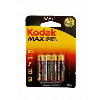 БАТАРЕЙКИ ALKALINE AAA KODAK LR03 (4 ШТ.) (Арт. RS28934)