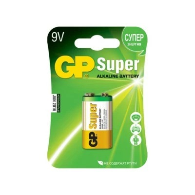 БАТАРЕЙКИ ALKALINE V9 GP LR9 (1 ШТ.) (Арт. RS28975)