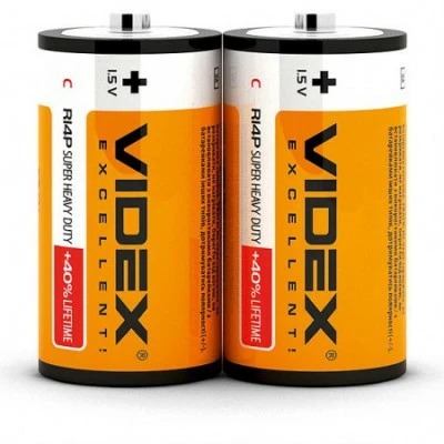 БАТАРЕЙКИ C (2SH) VIDEX R14 (24 ШТ.) (Арт. RS29060)