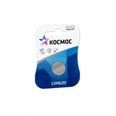 БАТАРЕЙКИ КОСМОС CR1620 (1ШТ.) (Арт. RS28922)
