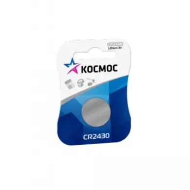 БАТАРЕЙКИ КОСМОС CR2430 (1 ШТ.) (Арт. RS28924)