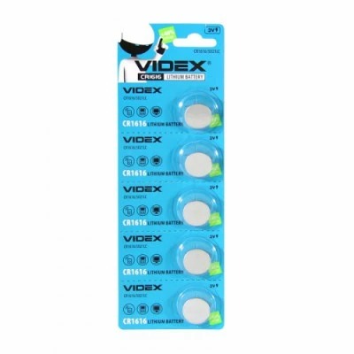 БАТАРЕЙКИ ЛИТИЕВАЯ VIDEX CR1225 (5 ШТ.) (Арт. RS29003)