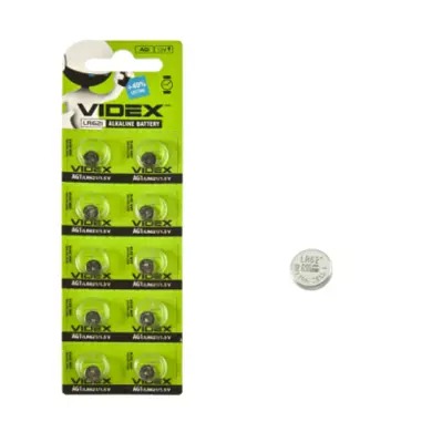 БАТАРЕЙКИ VIDEX AG1 (10 ШТ.) (Арт. RS28956)
