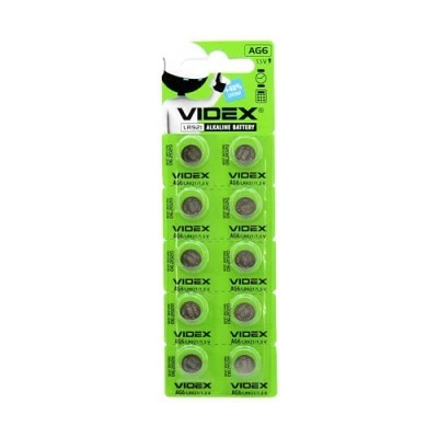 БАТАРЕЙКИ VIDEX AG6 (10 ШТ.) (Арт. RS28965)
