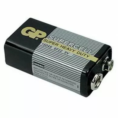 Батарейка крона V9 GP солевая кол-во в упаковке 10шт. (Арт. RS29055)