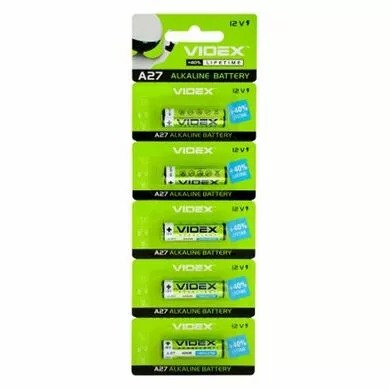 Батарейки 27А кол-во на листе 5 шт. (Арт. RS29009)