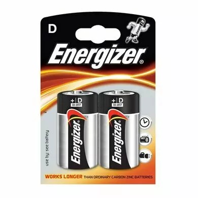 Батарейки алкалинове LR20 Energizer (Большие) кол-во в упаковке 20шт. (Арт. RS29109)