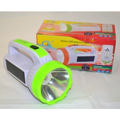 Фонарь аккумуляторный арт 1984 питание 220v + от Солнца (Арт. RS28713)