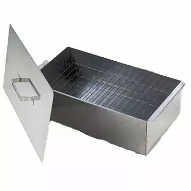 Коптильян одноярусная 380х280х140 нержавейка 0.5 (Арт. RS28389)