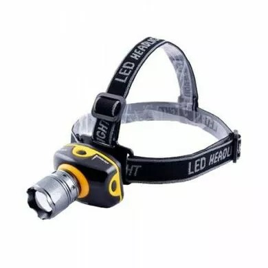 НА ЛОБНЫЙ ФОНАРЬ ЛИНЗОВЫЙ XG-8102 (ЖЕЛТЫЙ) (Арт. RS28560)
